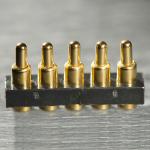 5 pin pogo pin connector plain base type